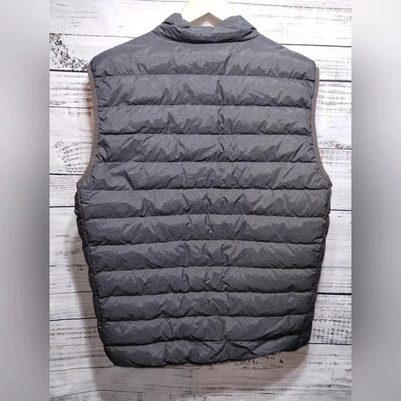 Polo Ralph Lauren XL Blue Duck Down Vest Full Zip Interior Pockets - Picture 3 of 11